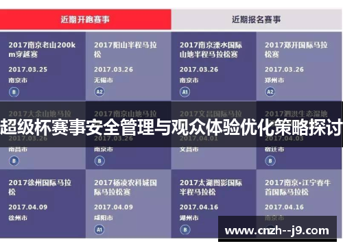 超级杯赛事安全管理与观众体验优化策略探讨 超级杯赛事安全管理与观众体验优化策略探讨